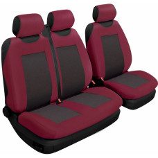 Чехлы универсал Beltex Comfort гранат, без подголовников (2+1шт) В