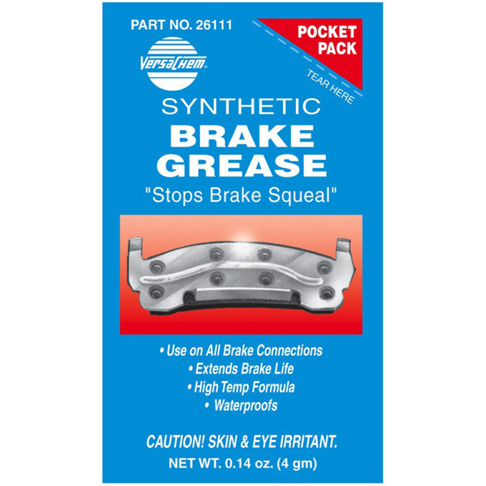 Смазка для частей тормозной системы Versachem Synthetic Caliper Grease, 4г
