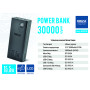 Повербанк (Power Bank) Brevia 30000mAh 15.5W Li-Pol, LCD