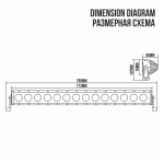 Автолампы светодиодная BELAUTO CREE Flood LED (14*10w)