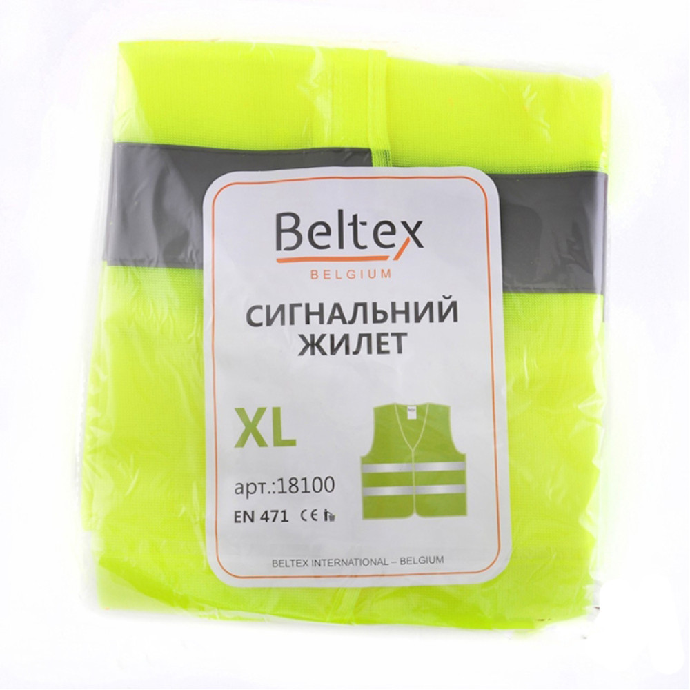 Жилет сигнальный Beltex, размер XL BX18100
