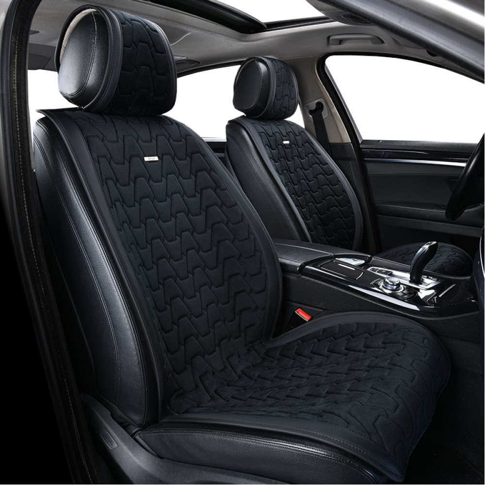 Премиум накидки для передних сидений BELTEX Chicago, black 2шт