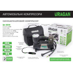 Компрессор автомобильный Uragan 10 Атм 40 л/мин 170 Вт