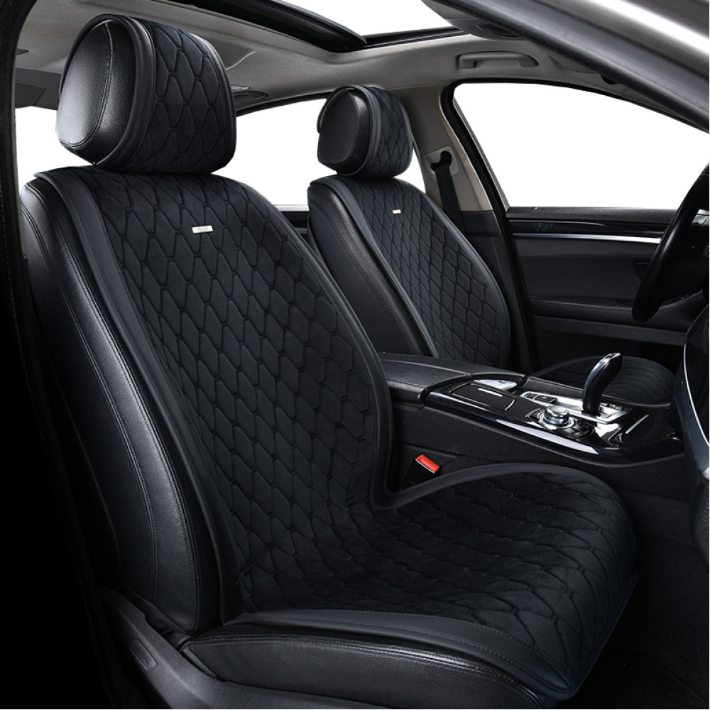 Премиум накидки для передних сидений BELTEX New York, black 2шт