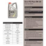 Моторное масло Comma Eco-FE PLUS 0W-30 199л