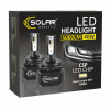 LED автолампа Solar H4 12/24V 6000K 5000Lm 40W, CSP1860 2шт