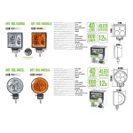 Автолампа светодиодная BELAUTO EPISTAR Spot Amber LED (4*3w)