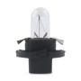 Лампа розжарювання Brevia BAX 12V 1.2W BX8.4d Black CP, 10шт