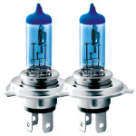 Галогеновая лампа Brevia H4 12V 60/55W P43t Power Blue S2