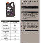 Моторное масло Comma X-FLOW TYPE F 5W-30 1л