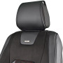 Комплект, 3D чехлы для передних сидений BELTEX Montana, black-red 2шт