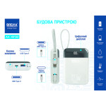 Повербанк (Power Bank) Brevia 10000mAh 22.5W Type-C+Lightning Cable, Li-Pol, LCD