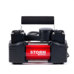 Компрессор двухцилиндровый автомобильный Storm Bi-Power10 Атм 85 л/мин 360 Вт