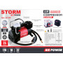 Компресор автомобільний Storm Big Power Autostop 10 Атм 37 л/хв 170 Вт