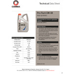 Моторное масло Comma PRO-TECH 5W-30 5л