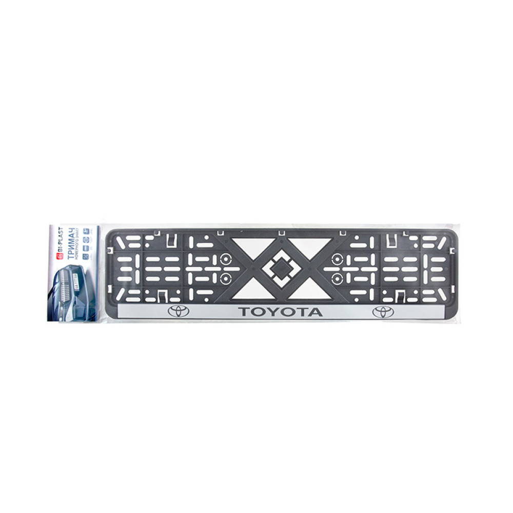 Рамка Bi-Plast под номер TOYOTA