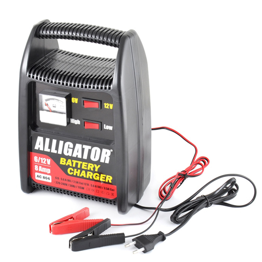 Зарядное устройство АКБ Alligator 6/12V, 8А