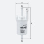 Фільтр паливний Molder Filter KF 46/1 (WF8311, KL156/1, WK59X)