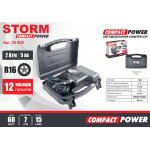 Компрессор автомобильный Storm Compact Power 12В, 7 Атм, 15 л/мин., 60 Вт, дл. шланга 0,45
