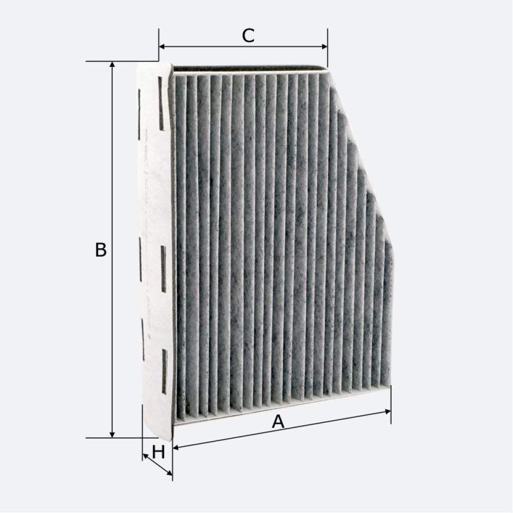 Фільтр салону Molder Filter LKX 71 (WP9147, LAK181, CUK2939)