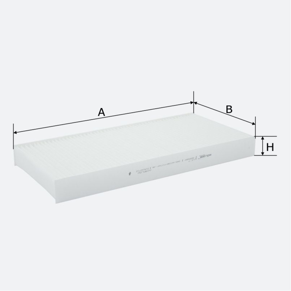 Фільтр салону Molder Filter LK 7 (WP9034, LA117, CU3337)