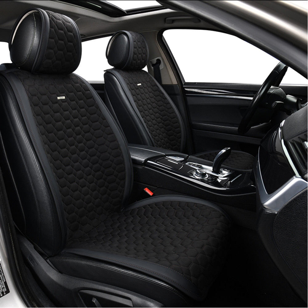 Премиум накидки для передних сидений BELTEX Monte Carlo, black 2шт.