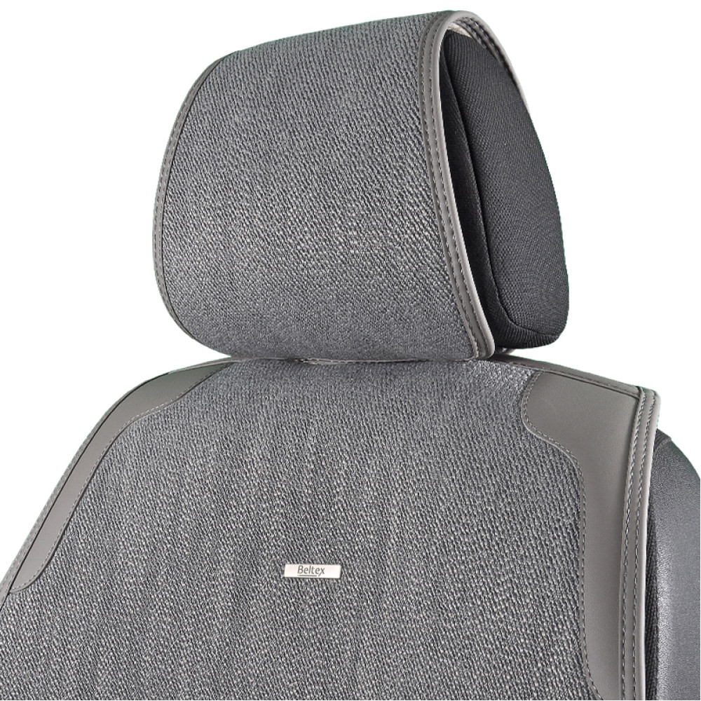 Комплект премиум накидок для сидений BELTEX Verona, grey