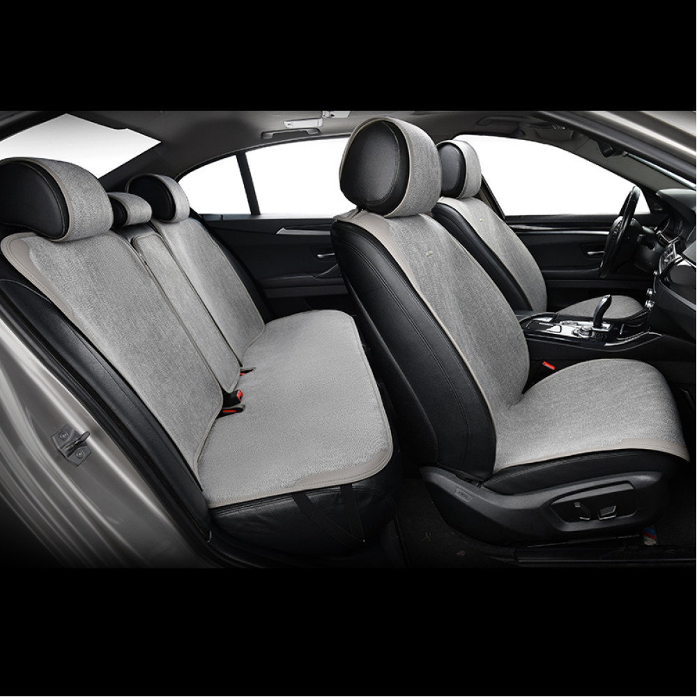 Комплект премиум накидок для сидений BELTEX Verona, grey