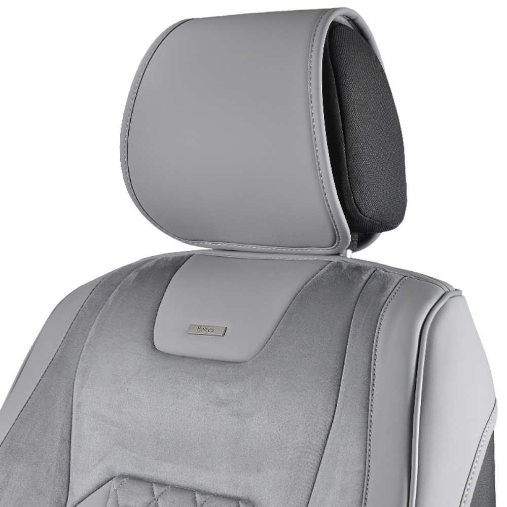 Комплект, 3D чехлы для сидений BELTEX Montana, grey