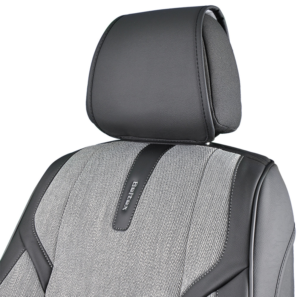 Комплект, 3D чехлы для сидений BELTEX Manhattan, grey
