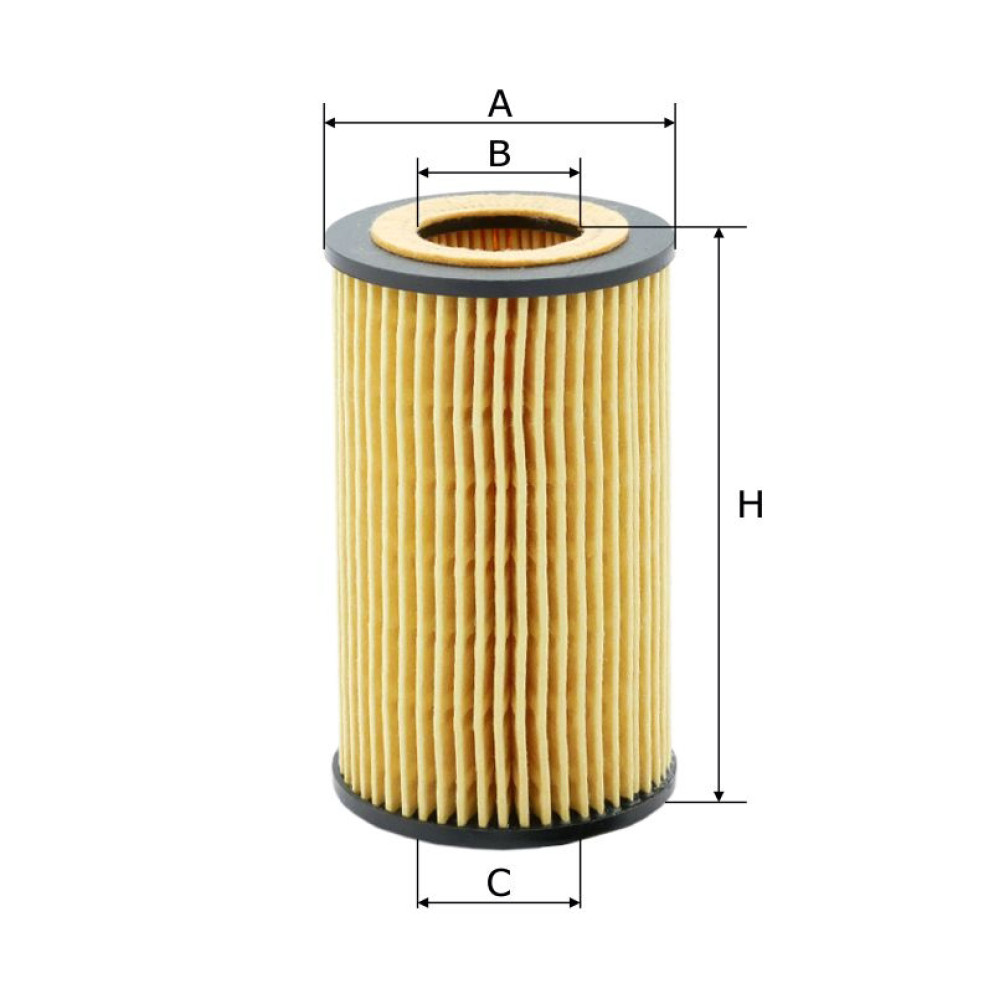 Фільтр масляний Molder Filter OFX 43D3 (WL7240, OX153D3Eco, HU7181K)