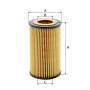 Фільтр масляний Molder Filter OFX 43D1 (WL7228, OX153D1Eco, HU7181N)