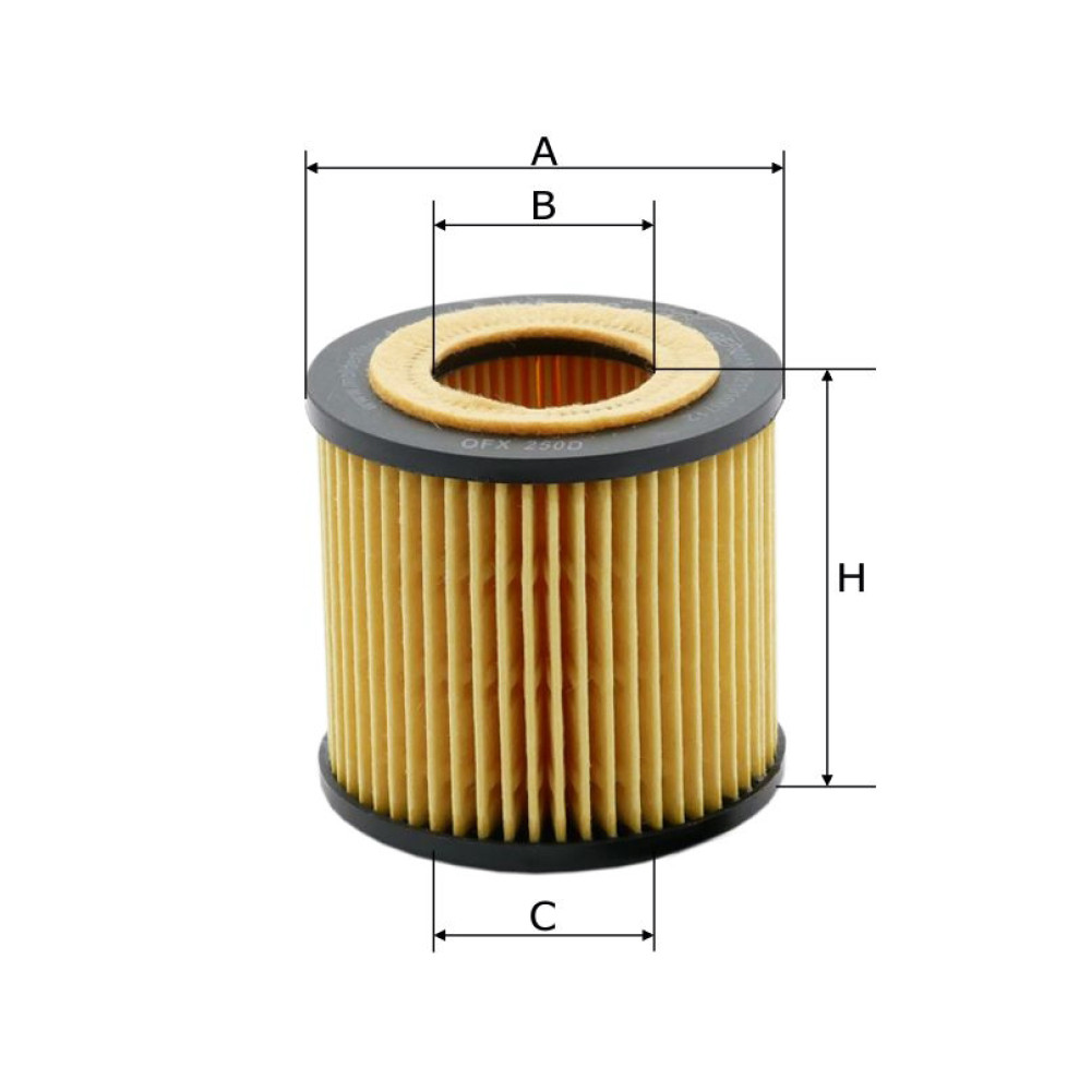Фільтр масляний Molder Filter OFX 250D (WL7318, OX360DEco, HU710X)