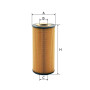 Фільтр масляний Molder Filter OFX 13/1D (WL7061, OX123/1DEco, HU951X)