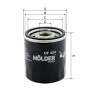 Фільтр масляний Molder Filter OF 424 (WL7131, OC534, W683)