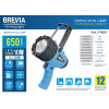 Фонарь инспекционный Brevia LED 500М 10W LED 650lm 4400mAh, microUSB