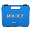 Професійний набір інструментів в кейсі MÖLDER 1/4' 72 T, CR-V, 56од.