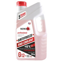 Антифриз NOWAX G12+ готовий -40°C 10 кг (червоний)
