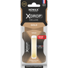 Ароматизатор целюлозний з капсулою Nowax серія X Drop Deluxe - Gold
