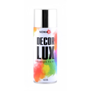 Краска акриловая Nowax Spray 450мл хром (BRIGHT CHROME)