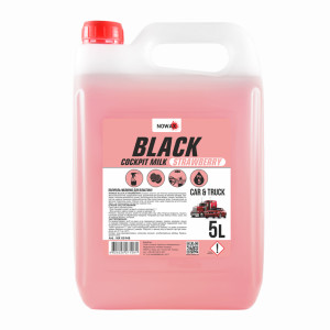 Поліроль-молочко для пластику Nowax Strawberry концентрат, 5л