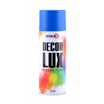 Фарба акрилова Nowax Spray 450мл блакитний (SKY BLUE/RAL5015)