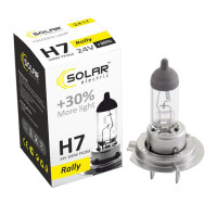 Галогеновая лампа Solar H7 24V 100W PX26d Starlight +30%