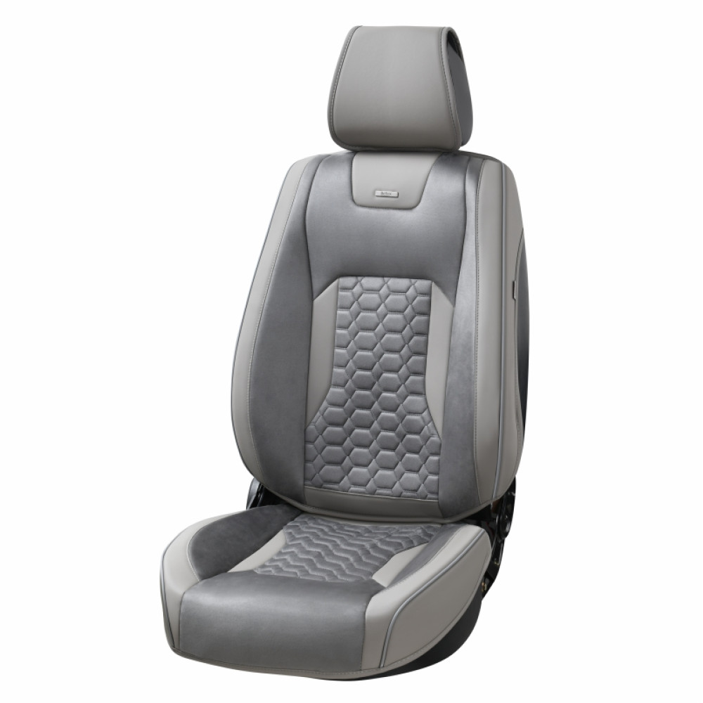 Комплект, 3D чехлы для сидений BELTEX Montana, grey