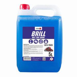 Поліроль для шин Nowax Brill Wet Tire Shine концентрат 1:3; 1:1, 5л