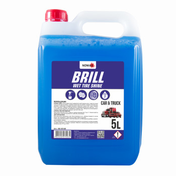 Полироль для шин Nowax Brill Wet Tire Shine концентрат 1:3; 1:1, 5л