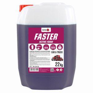 Активная пена Nowax Faster Active Foam суперконцентрат для бесконтактной мойки, 22кг