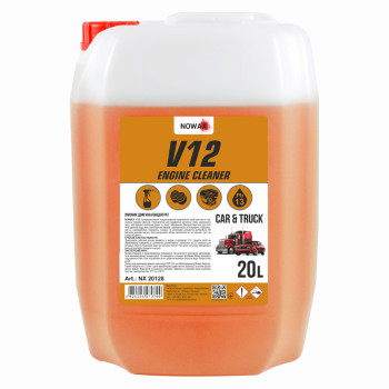 Професійний концентрований очисник двигуна Nowax V12 Engine Cleaner (розведення 1:10)