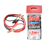 Провода-прикуриватели Alligator 200А, 2м, (полиэт. пакет) BC621