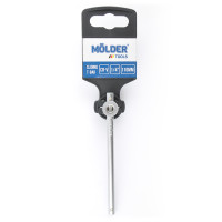 Вороток Molder Т-образный Cr-V 1/4'', 110мм